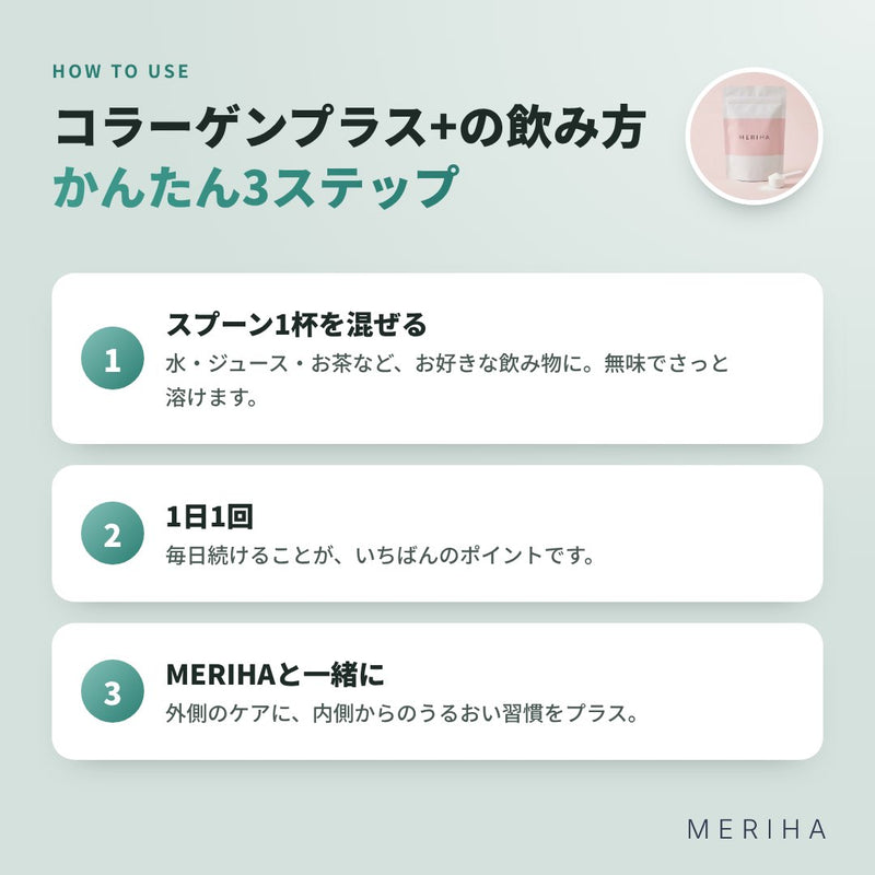 MERIHA コラーゲンパウダー