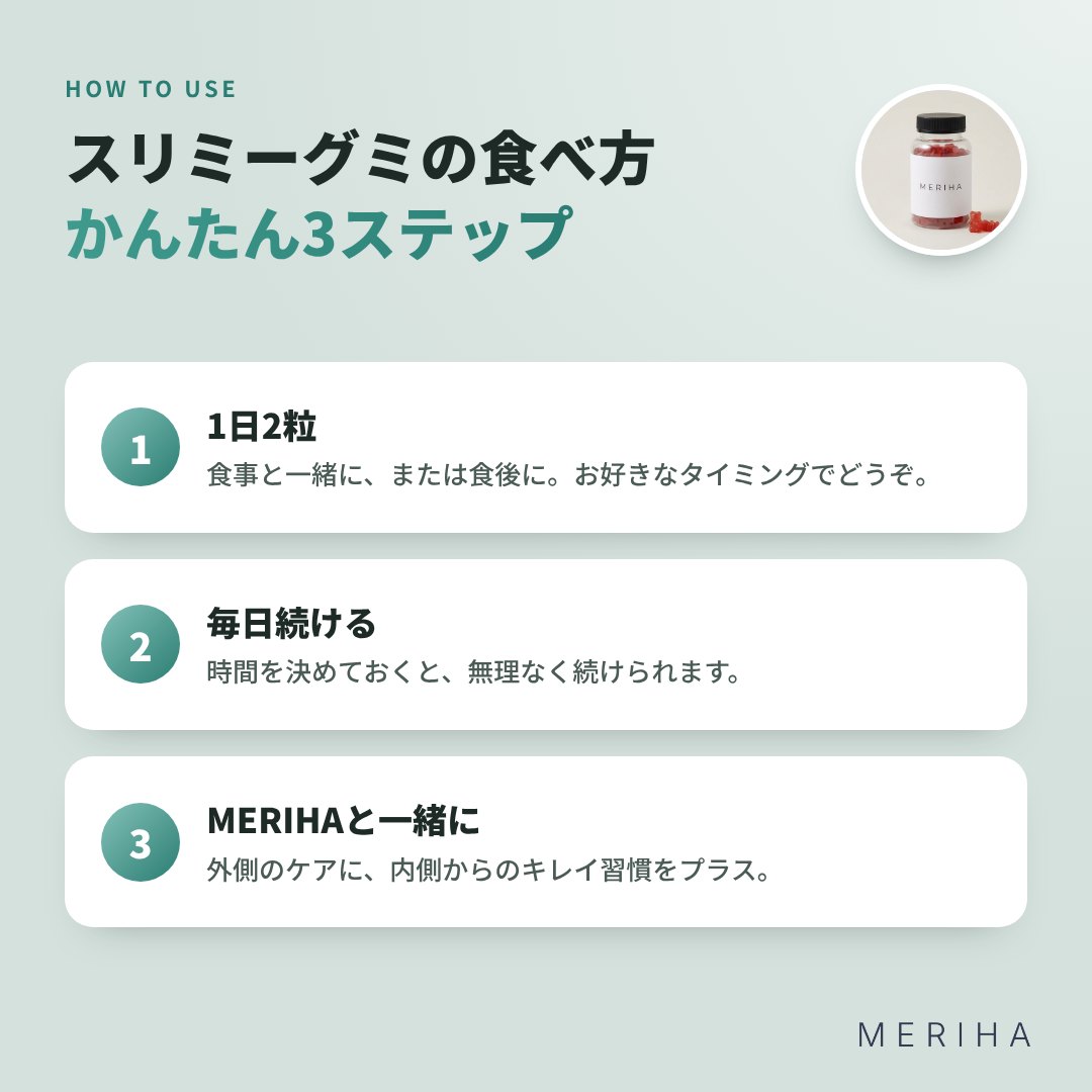 MERIHA アップルサイダービネガー グミ